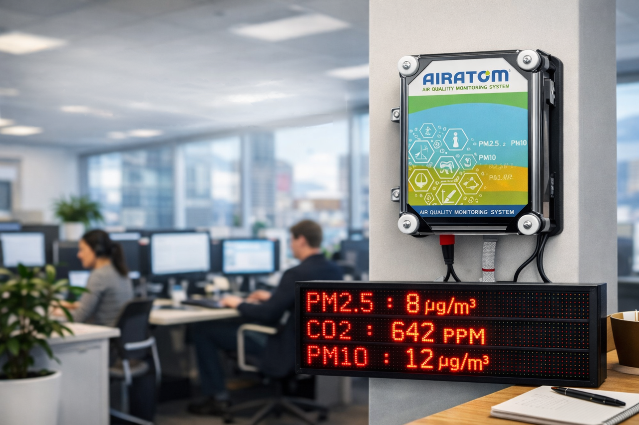 Indoor air quality monitoring