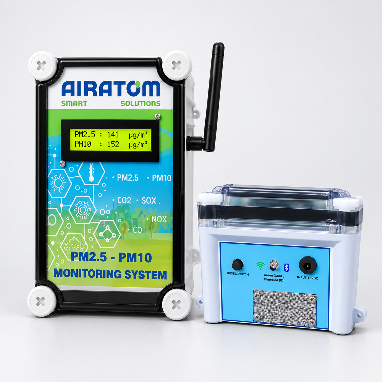 PM2.5 PM10 Dust Monitoring System | Outdoor Air Quality Monitoring System